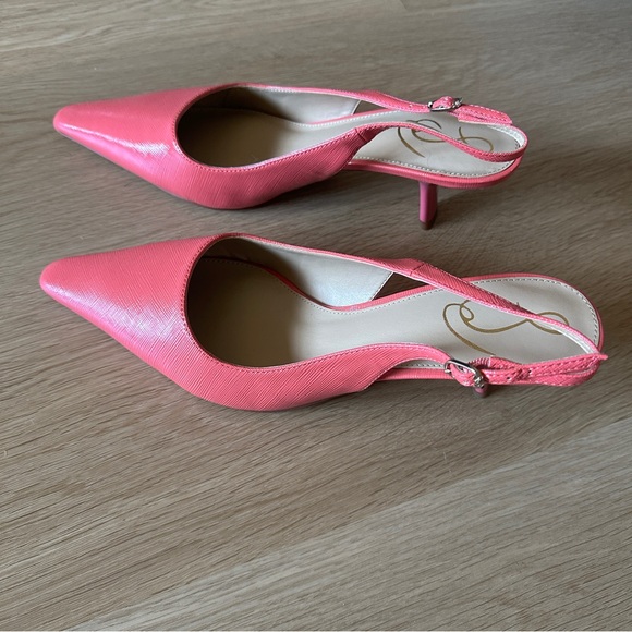 NEW - Sam Edelman Bianka Slingback Heels Pumps Rose Quartz Women's Size 9.5 - Picture 3 of 6